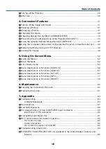 Preview for 10 page of NEC NP-V311W User Manual