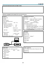 Предварительный просмотр 86 страницы NEC NP-VE281 User Manual