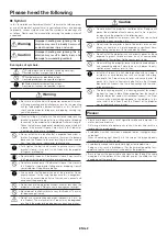 Preview for 3 page of NEC NP01TK Installation And Adjustment Manual