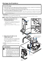 Preview for 14 page of NEC NP01TK Installation And Adjustment Manual