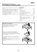 Preview for 18 page of NEC NP01TK Installation And Adjustment Manual