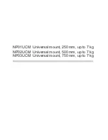 Preview for 1 page of NEC NP01UCM Assembly Manual