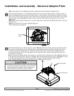 Preview for 4 page of NEC NP01UCM Installation And Assembly Manual