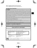 Preview for 3 page of NEC NP03Wi Instruction Manual