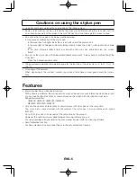 Предварительный просмотр 5 страницы NEC NP03Wi Instruction Manual