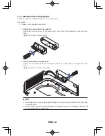 Предварительный просмотр 12 страницы NEC NP03Wi Instruction Manual