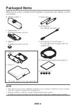 Preview for 8 page of NEC NP04Wi Installation Manual