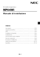 Предварительный просмотр 47 страницы NEC NP04Wi Installation Manual