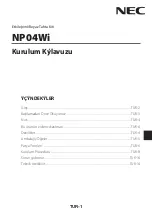 Предварительный просмотр 103 страницы NEC NP04Wi Installation Manual