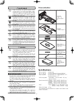 Preview for 7 page of NEC NP04WK Cautions On Installation Manual