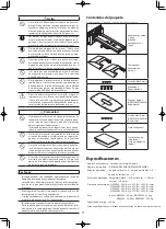 Preview for 11 page of NEC NP04WK Cautions On Installation Manual