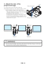 Preview for 17 page of NEC NP04WK1 Installation And Adjustment Manual