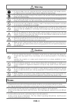 Preview for 4 page of NEC NP05WK Installation And Adjustment Manual