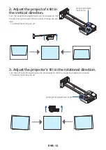 Предварительный просмотр 14 страницы NEC NP05WK Installation And Adjustment Manual