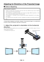 Предварительный просмотр 13 страницы NEC NP05WK1 Installation And Adjustment Manual