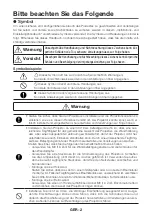 Предварительный просмотр 21 страницы NEC NP05WK1 Installation And Adjustment Manual