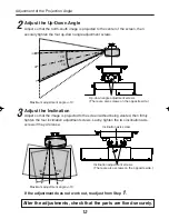 Preview for 12 page of NEC NP06CM Installation And Adjustment Manual