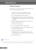 Preview for 11 page of NEC NP100 - SVGA DLP Projector User Manual