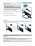 Предварительный просмотр 32 страницы NEC NP1000 User Manual