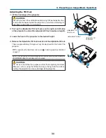 Предварительный просмотр 40 страницы NEC NP1000 User Manual