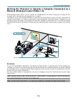 Предварительный просмотр 63 страницы NEC NP1000 User Manual