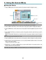 Предварительный просмотр 75 страницы NEC NP1000 User Manual