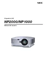 Предварительный просмотр 577 страницы NEC NP1000 User Manual