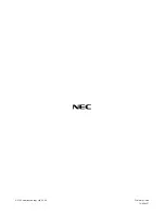 Preview for 1127 page of NEC NP1000 User Manual