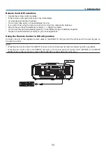 Предварительный просмотр 25 страницы NEC NP1150 Series User Manual