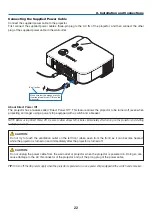 Предварительный просмотр 36 страницы NEC NP1150 Series User Manual