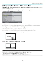 Предварительный просмотр 57 страницы NEC NP1150 Series User Manual