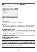 Предварительный просмотр 138 страницы NEC NP1150 Series User Manual
