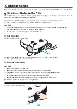 Предварительный просмотр 139 страницы NEC NP1150 Series User Manual