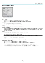 Preview for 83 page of NEC NP1150 XGA User Manual