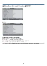 Preview for 104 page of NEC NP1150 XGA User Manual