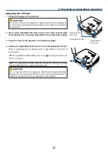 Preview for 38 page of NEC NP1200 Series User Manual