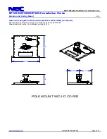 Предварительный просмотр 8 страницы NEC NP1250 Series Installation Manual