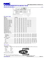 Предварительный просмотр 9 страницы NEC NP1250 Series Installation Manual