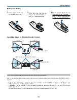 Предварительный просмотр 24 страницы NEC NP1250 Series User Manual