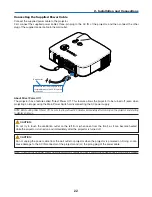 Предварительный просмотр 36 страницы NEC NP1250 Series User Manual