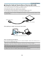 Предварительный просмотр 52 страницы NEC NP1250 Series User Manual