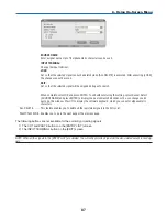 Предварительный просмотр 101 страницы NEC NP1250 Series User Manual