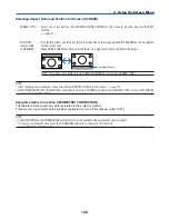 Предварительный просмотр 122 страницы NEC NP1250 Series User Manual