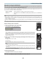 Предварительный просмотр 139 страницы NEC NP1250 Series User Manual