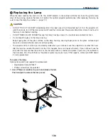 Предварительный просмотр 150 страницы NEC NP1250 Series User Manual