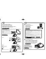 Preview for 2 page of NEC NP2150 Series Quick Setup Manual