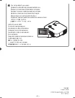 Preview for 6 page of NEC NP2200 Series Quick Setup Manual