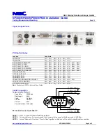 Preview for 6 page of NEC NP300 Series Installation Manual