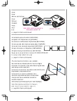 Предварительный просмотр 5 страницы NEC NP305 Quick Setup Manual