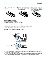 Предварительный просмотр 20 страницы NEC NP305 User Manual